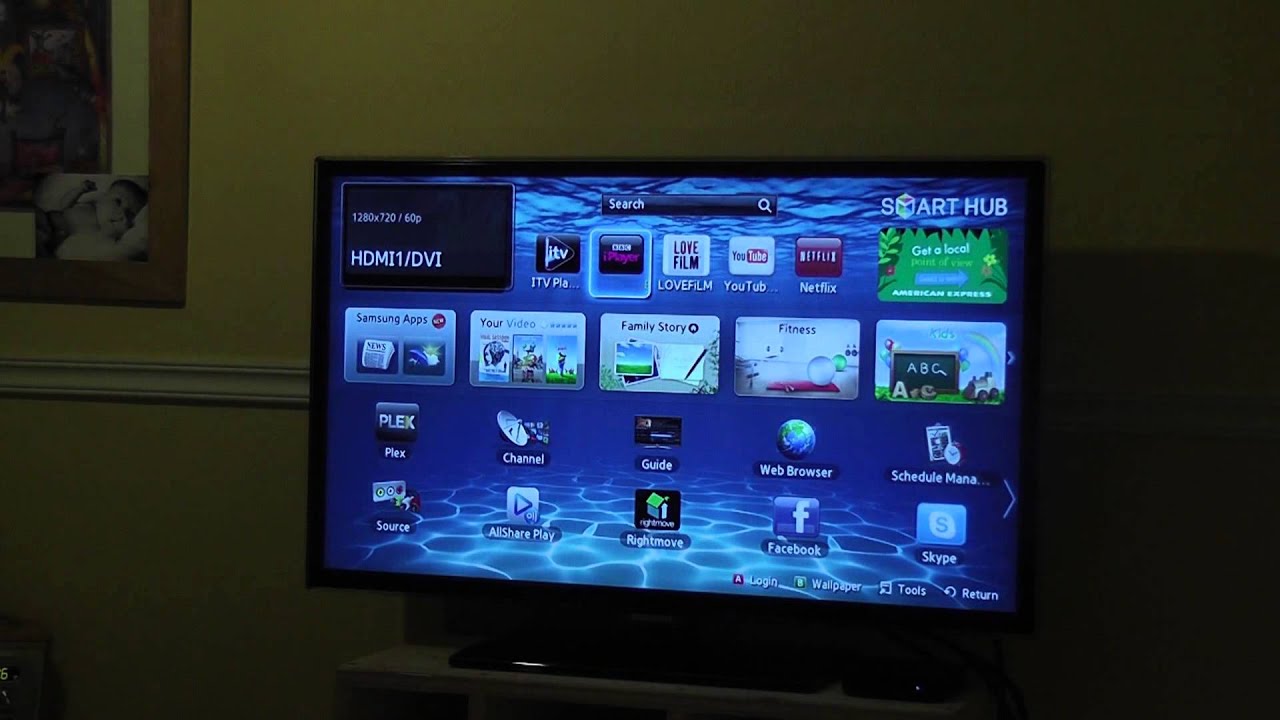 samsung smart tv share with android